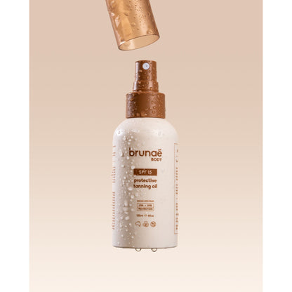 SPF 15 Protective Tanning Oil